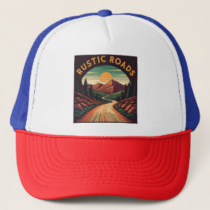 Rustic Roads Trucker Hat