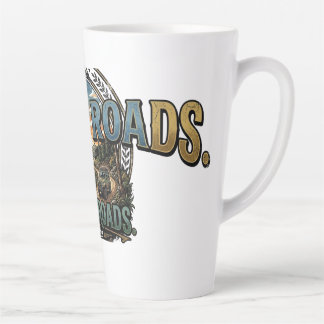 Rustic Roads Vintage Adventure T-Shirt Latte Mug