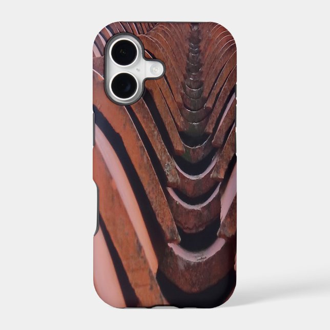 Rustic Roof Tiles with Unique Perspective   (Back)