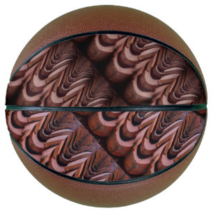 Rustic Roof Tiles with Unique Perspective Basketball