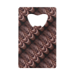 Rustic Roof Tiles with Unique Perspective   Credit Card Bottle Opener