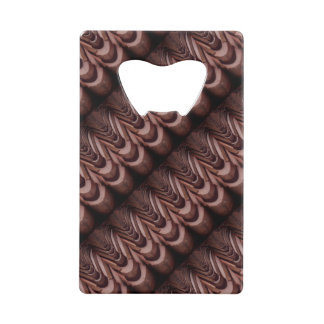 Rustic Roof Tiles with Unique Perspective Credit Card Bottle Opener
