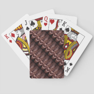 Rustic Roof Tiles with Unique Perspective   Playing Cards