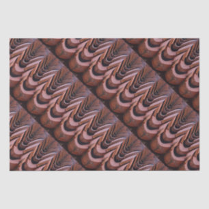 Rustic Roof Tiles with Unique Perspective   Tissue Paper