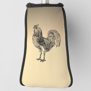 Rustic Rooster  Golf Head Cover