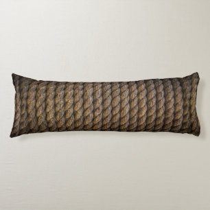 Rustic Rope Body Pillow