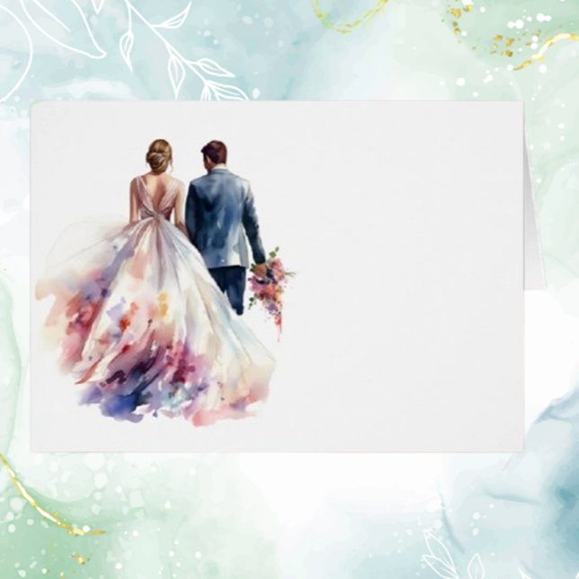  Rustic Rose Boho Floral Wedding Table Card (Personalize yours for a memorable celebration.)