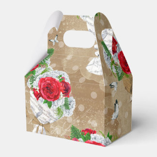 Rustic Rose Gift Box with Heart