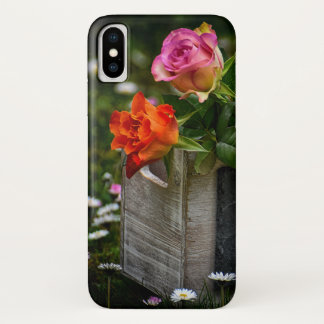 Rustic Roses and Daisies Case-Mate iPhone Case