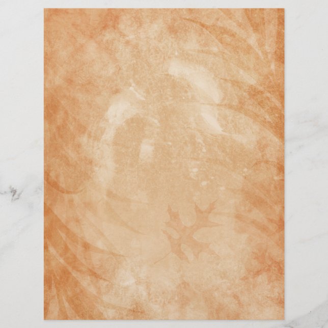 Rustic Sandstone Grunge Oak Leaves (Front)