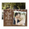 Rustic Save the Date Country Lights Photo