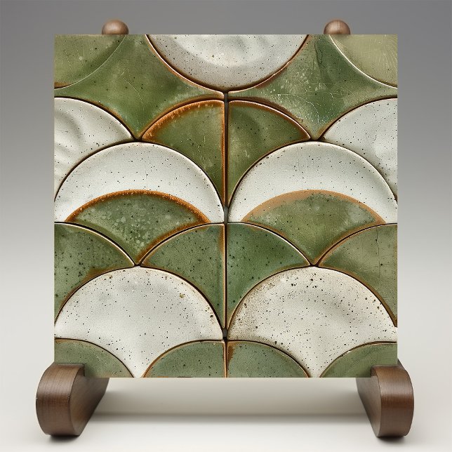 Rustic Scales Faux Relief Ceramic Tile (Creator Uploaded)