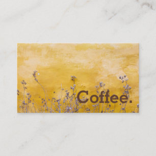 Rustic Scene Simple Loyalty Coffee Punch-Card Card