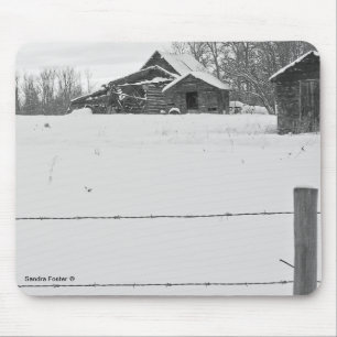 Rustic Shacks Mouse Pad