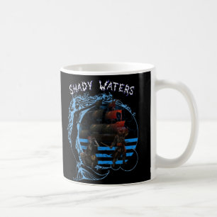 Rustic Shady Waters Ship Coffee Mug