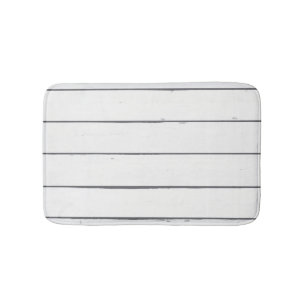 Rustic Shiplap Beach Bathroom Decor Bath Mat