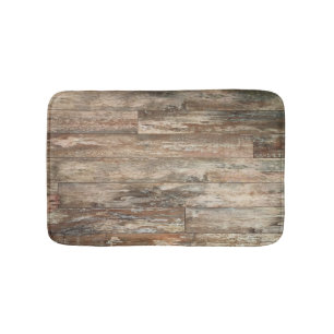 Rustic Shiplap Beach Bathroom Decor Bath Mat