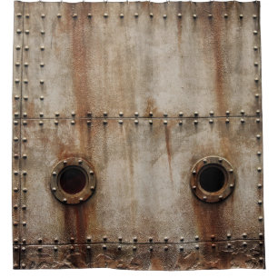 Rustic Shipwreck Metal Rivets Texture