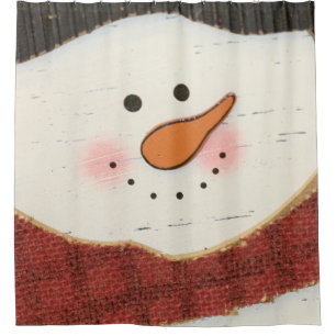 Rustic snowman