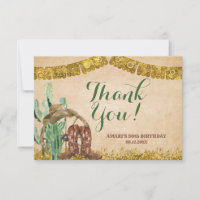 Rustic Southwestern Spanish Cowboy Birthday