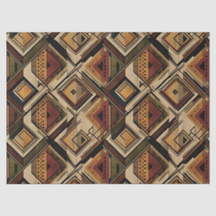 Rustic Southwestern Stripe Pattern (1) Tissue Paper