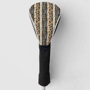 Rustic Southwestern Stripe Pattern (3) Golf Head Cover