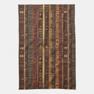 Rustic Southwestern Stripe Pattern (5) Kitchen Towel