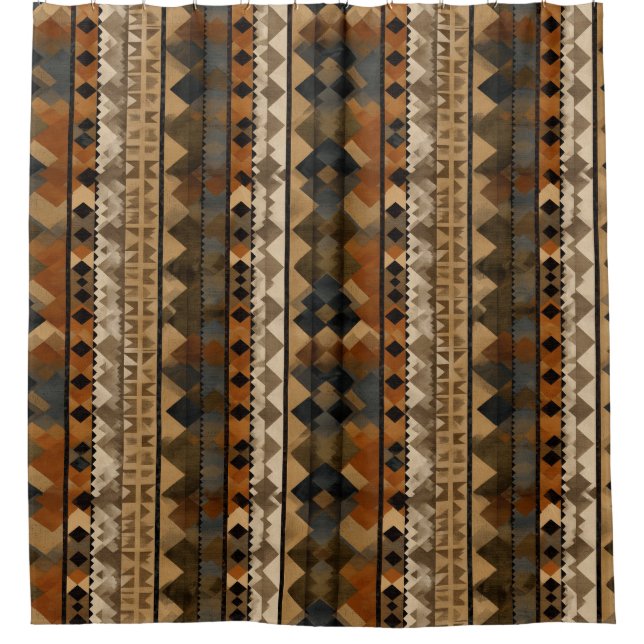 Rustic Southwestern Stripe Pattern (6) (Front)