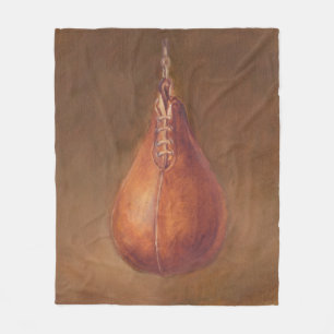 Rustic Sports   Boxing Fleece Blanket