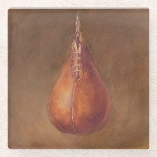 Rustic Sports   Boxing Glass Coaster