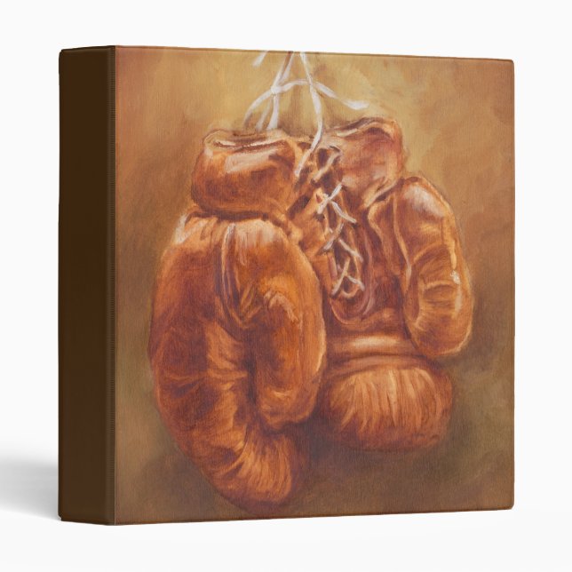 Rustic Sports | Boxing Glove Binder (Front/Spine)
