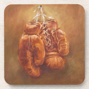 Rustic Sports   Boxing Glove Coaster