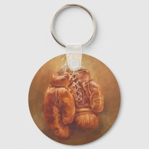 Rustic Sports   Boxing Glove Keychain
