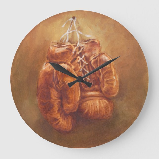 Rustic Sports | Boxing Glove Large Clock (Front)