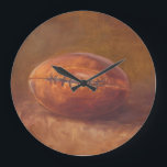 Rustic Sports | Football Large Clock<br><div class="desc">Rustic Sports | Football Artist: Ethan Harper</div>