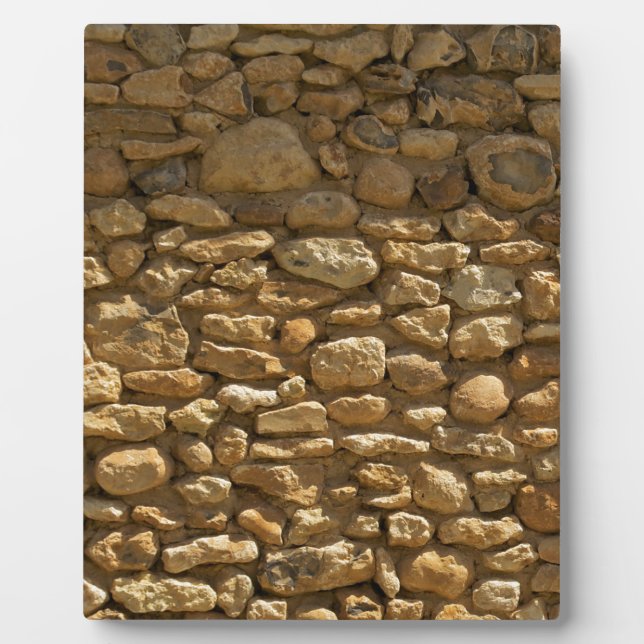 Rustic Stone Wall Plaque (Front)