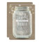 Rustic String Lights Mason Jar Burlap Baby Shower