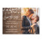 Rustic String Lights Save the Date Magnetic Card