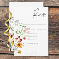 Rustic Summer Wildflowers & Sunflowers Dinner