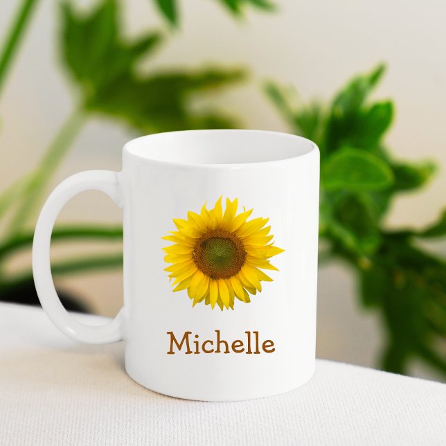 Rustic Sunflower Bloom Country  Coffee Mug (Creator Uploaded)