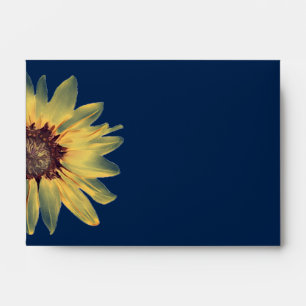 Rustic Sunflower  Envelope