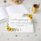 Rustic Sunflower Memorial Funeral Remembrance