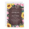 Rustic Sunflower PInk Floral Lights Wedding