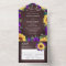 Rustic Sunflower Purple Roses Lights Wedding 