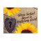 Rustic Sunflower Save The Date Wedding Post Card