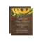 Rustic Sunflower Themed Wedding Stationery Budget