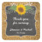 Rustic Sunflower wedding favour sticker