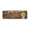 Rustic Sunflowers Mason Jar String Lights Wood