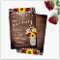 Rustic Sunflowers Roses Jar Lights Budget Wedding