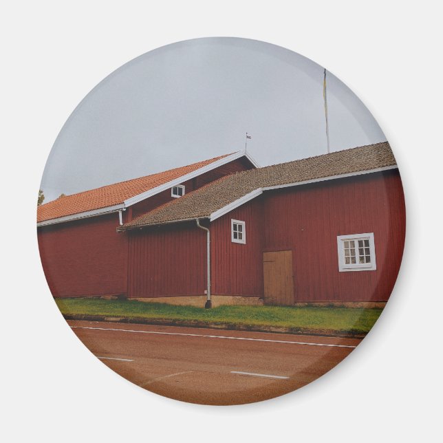 Rustic Swedish Cottage  Magnet (Front)